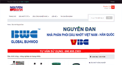 Desktop Screenshot of nguyendan.com.vn